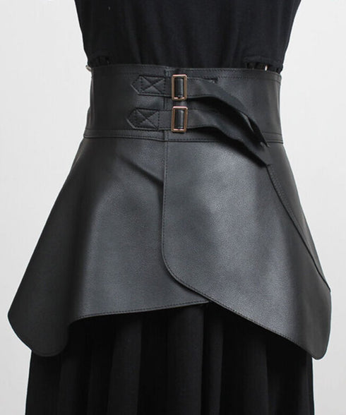 Double Buckle Flare Belt